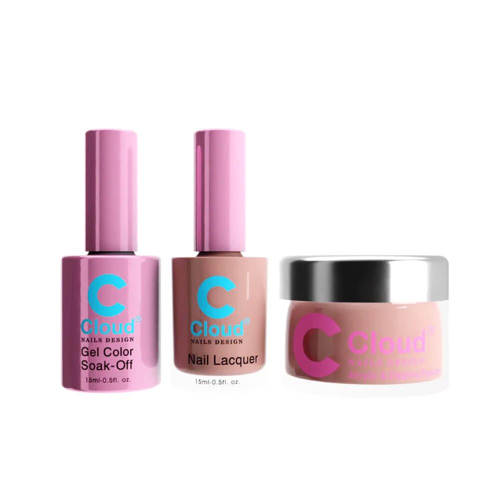 Chisel Cloud Trio Gel + Lacquer + Dip Powder #73