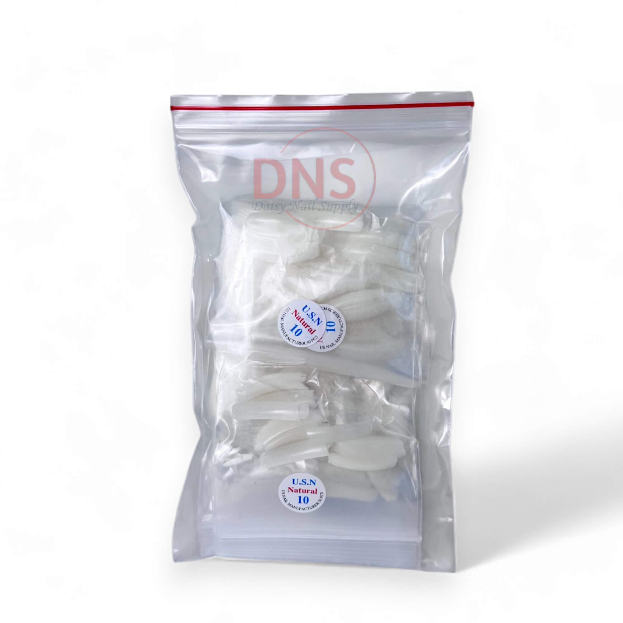 USN Natural Nail Tip Refill Bag (500 Tips/bag) *Pick any size*