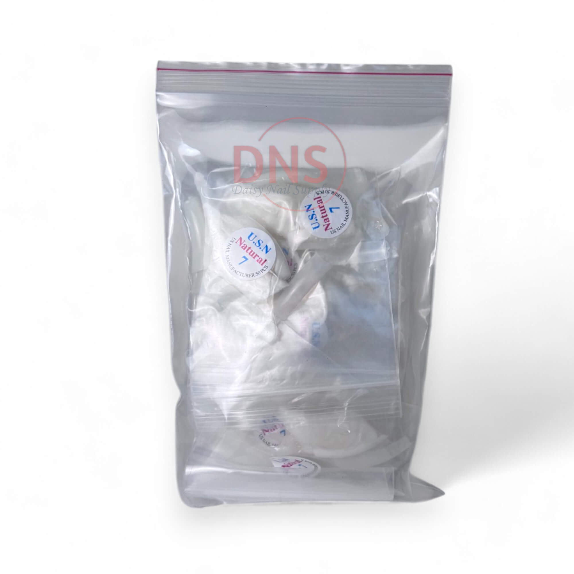 USN Natural Nail Tip Refill Bag (500 Tips/bag) *Pick any size*