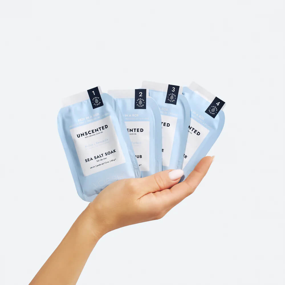 VOESH Pedi In A Box Deluxe 4 Step | Unscented