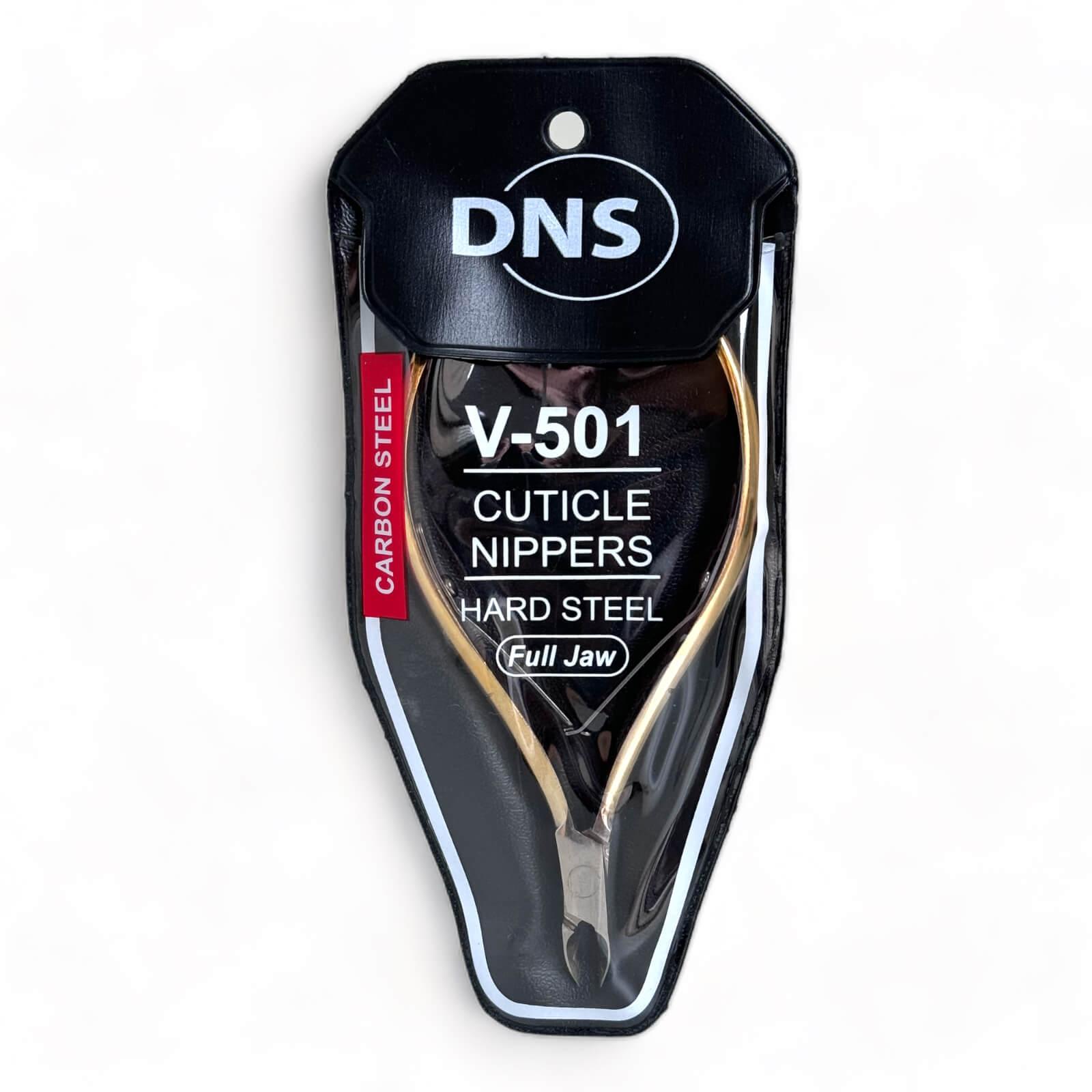 DNS Cuticle Nipper Hard Steel V501 Full Jaw (Pack of 5)