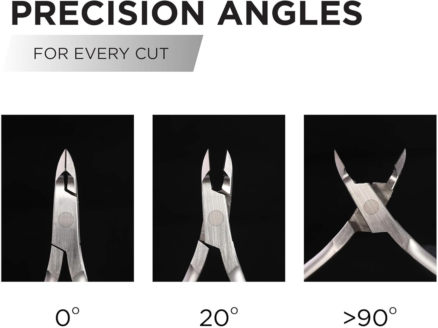 Vanfa Cuticle Nipper - Stainless Steel - Square Head - Single Spring - VF05 Jaw #14