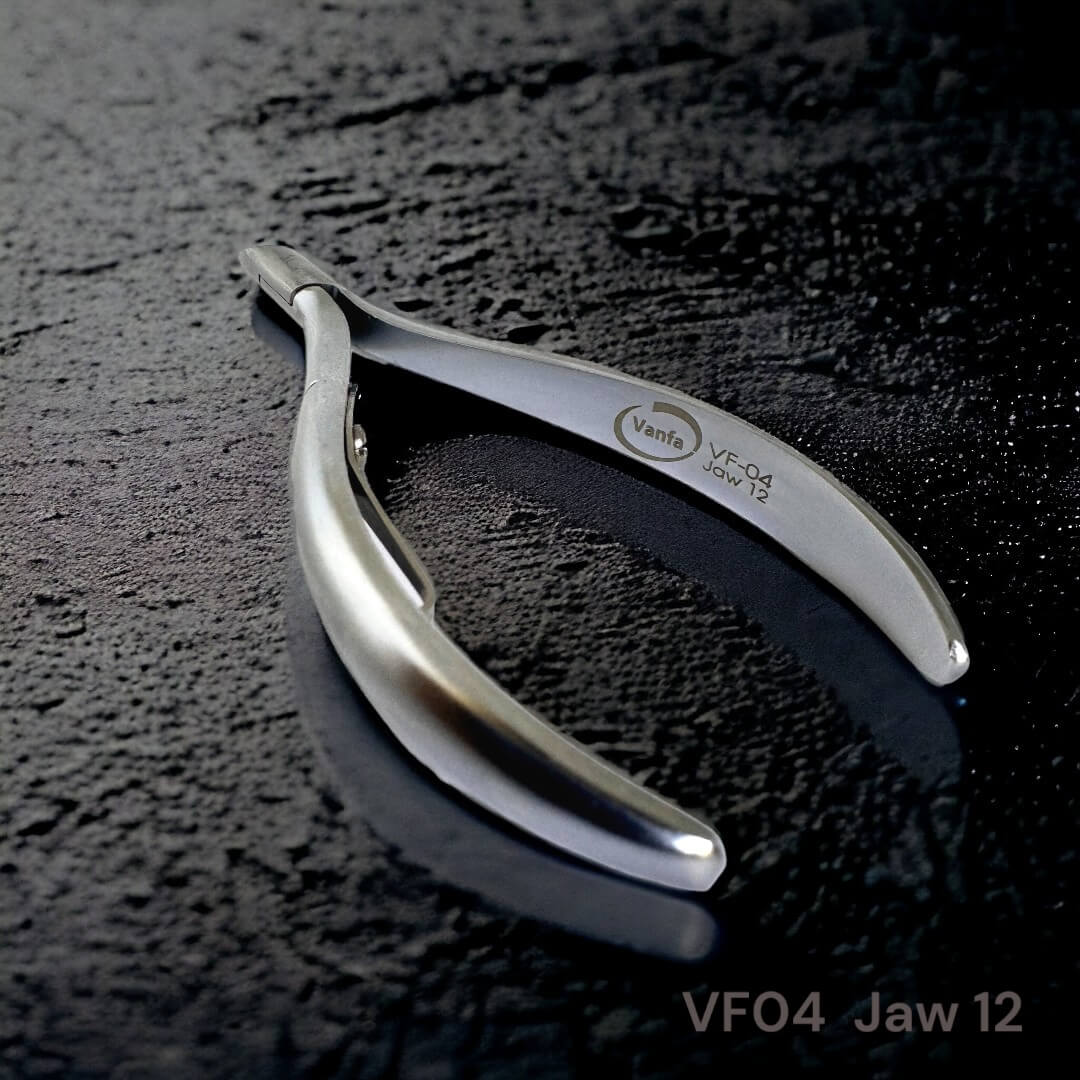 VANFA Cuticle Nipper Round Head VF 04 Jaw #12
