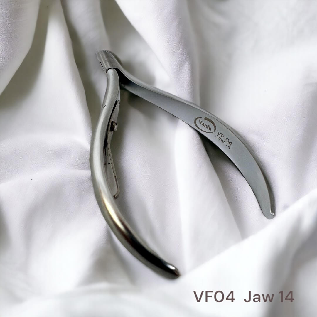 VANFA Cuticle Nipper Round Head VF 04 Jaw #14