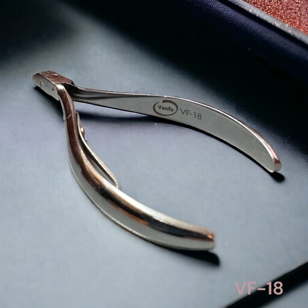 VANFA Cuticle Nipper Hard Steel VF 18 Full Jaw