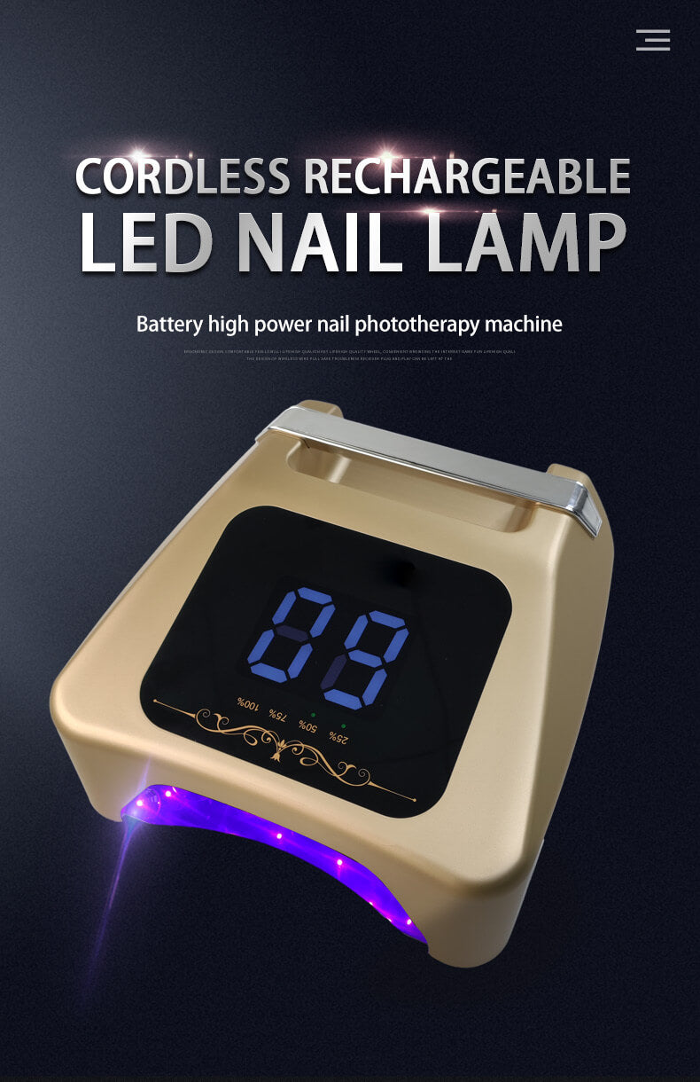 Rechargable LED Nail Lamp 72W - TP 136