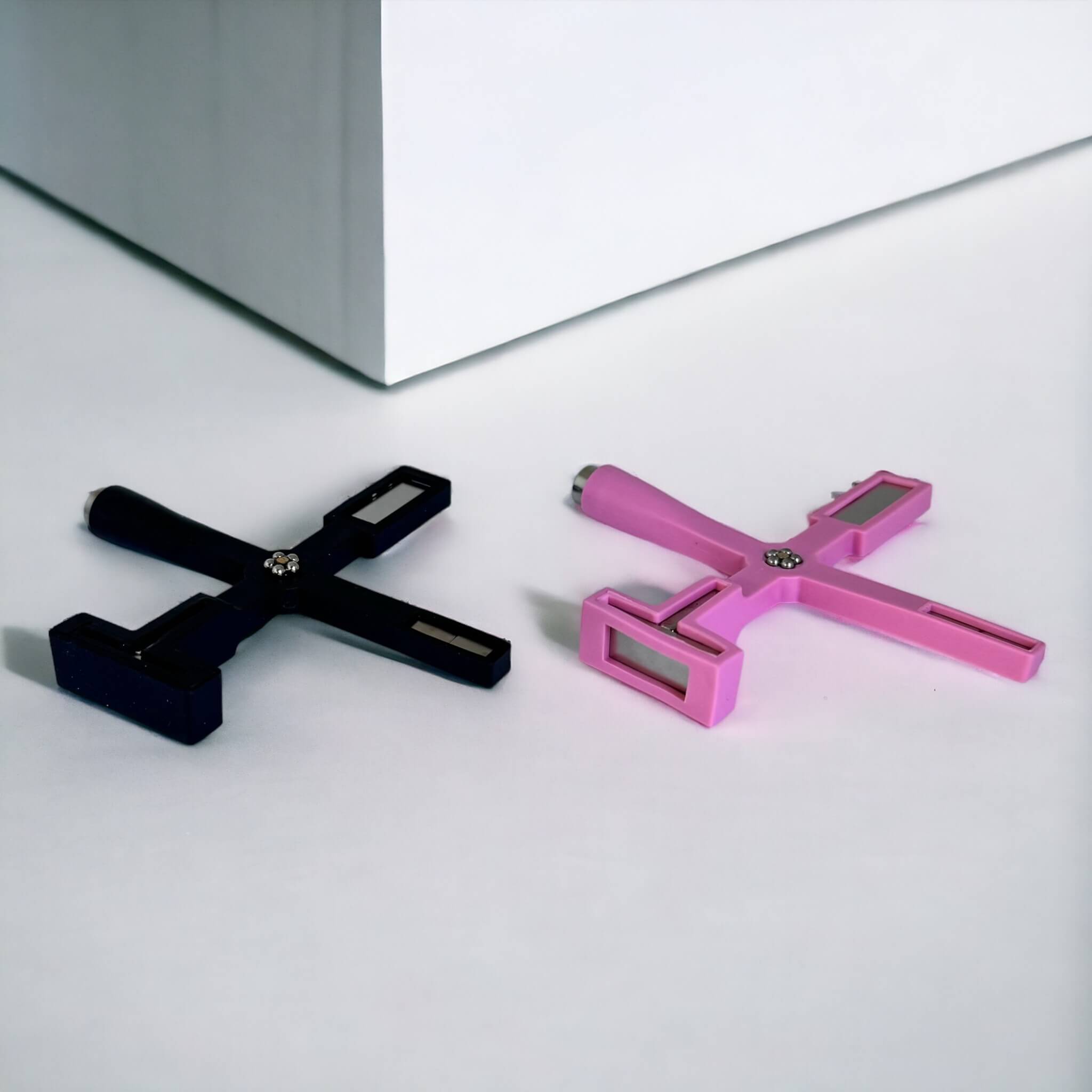 Vanfa Gel Nail Polish 3D 9D Art Design - Cat Eye Magnet Tool (5 in 1 Pink)