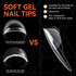 Vanfa Soft Gel Tip for Nail Extensions (Medium Almond)