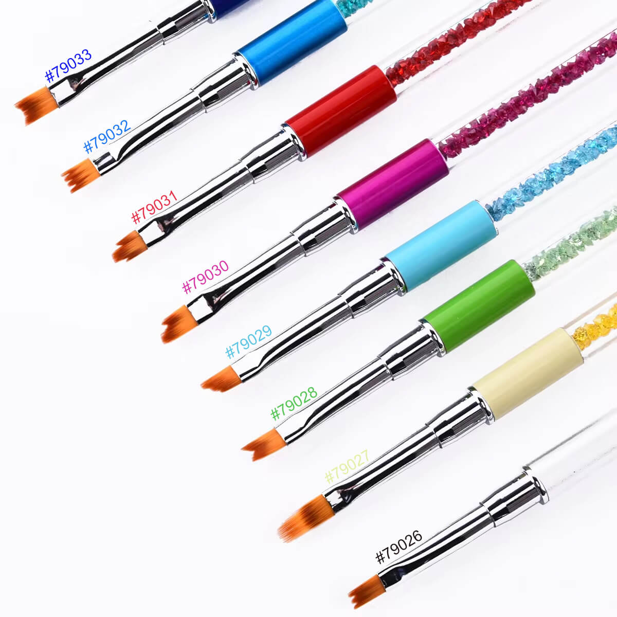 Vanfa Detailing Painting Gel Nail Art Design Drawing Liner Ombre Brush