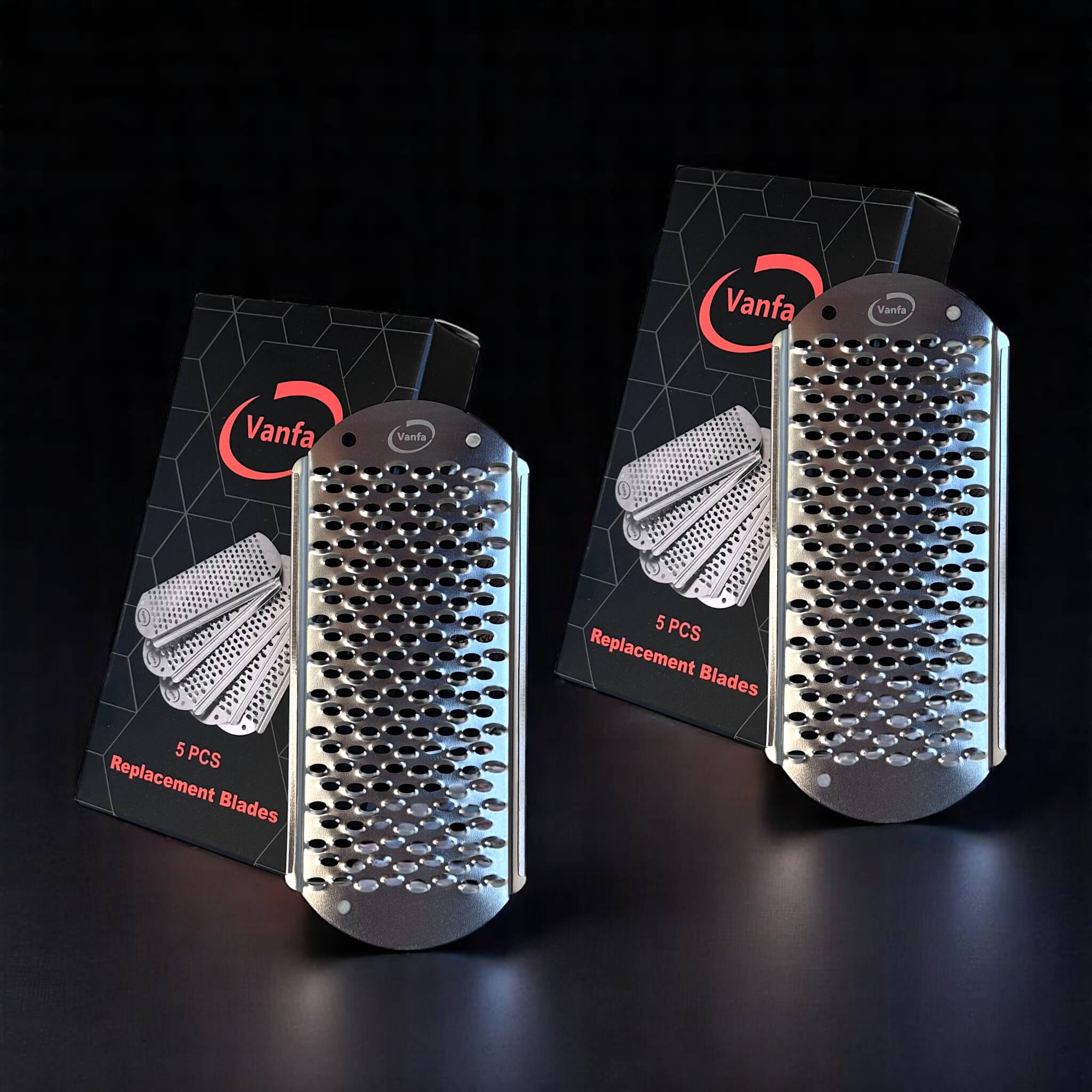 Vanfa Pedicure Foot File Callus Remover - Replacement blade (Pack of 10)