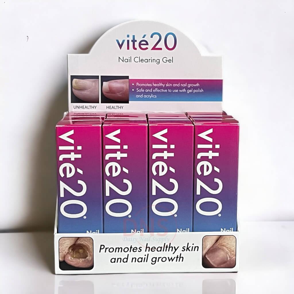 Vite20 Nail Clearing Gel 0.5 Oz (Pack of 12)
