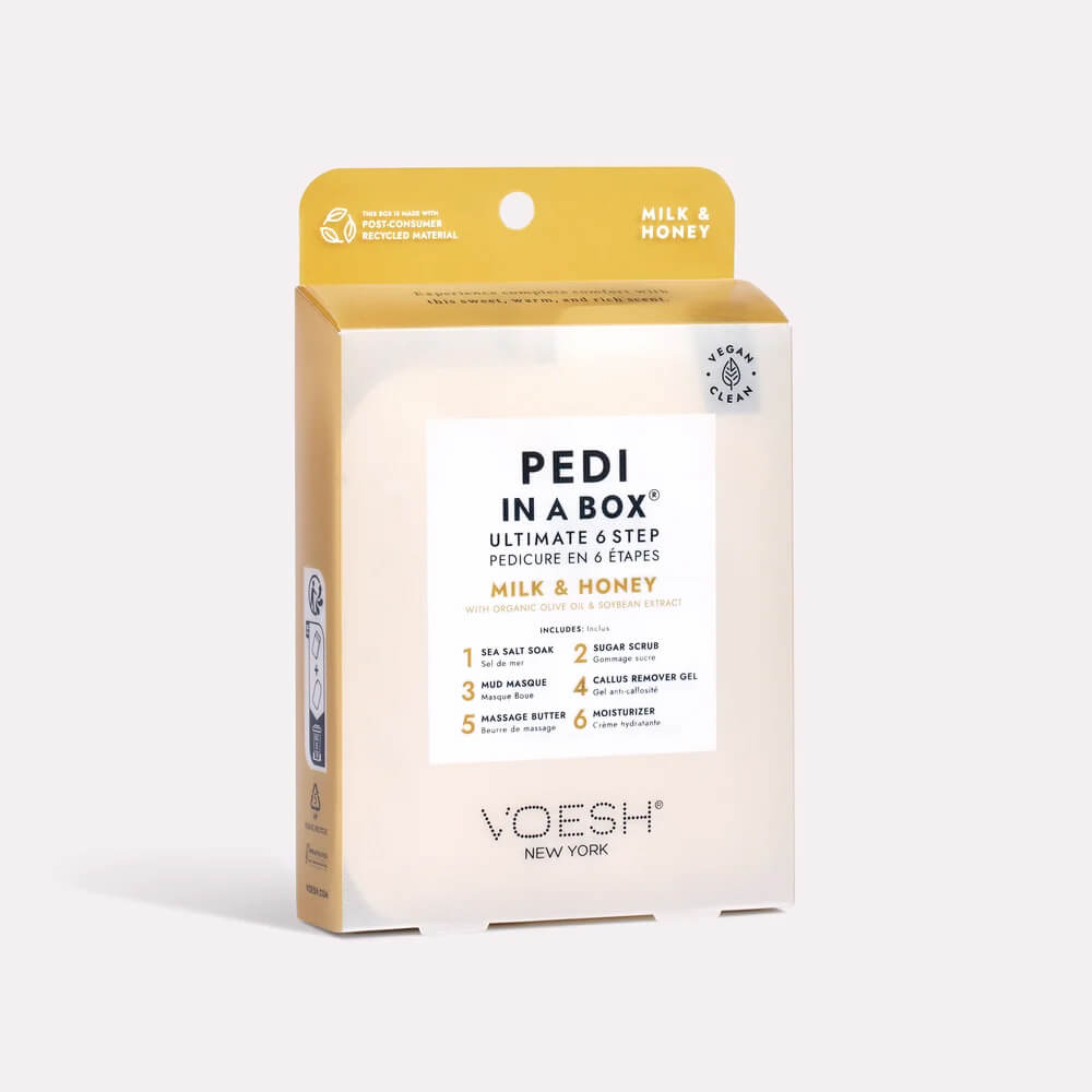 VOESH Pedi In A Box Ultimate 6 Step - Milk & Honey