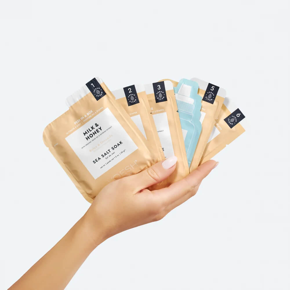 VOESH Pedi In A Box Ultimate 6 Step - Milk & Honey