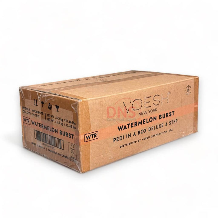 VOESH Pedi In A Box Deluxe 4 Step | Watermelon Burst (Box of 50 Sets ...