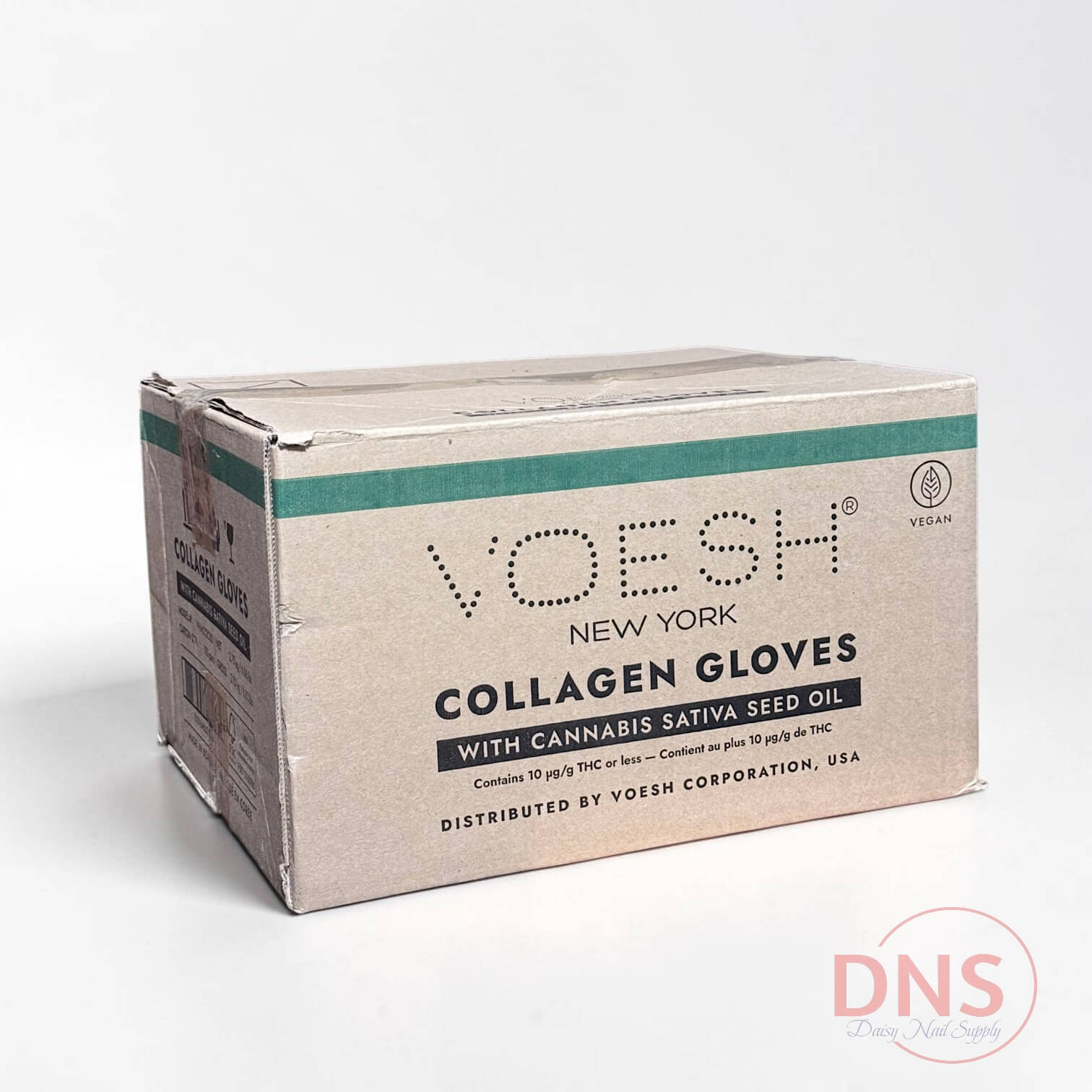 VOESH Collagen Gloves - With Cannabis Sativa Seed Oil (Box of 100 Pairs)