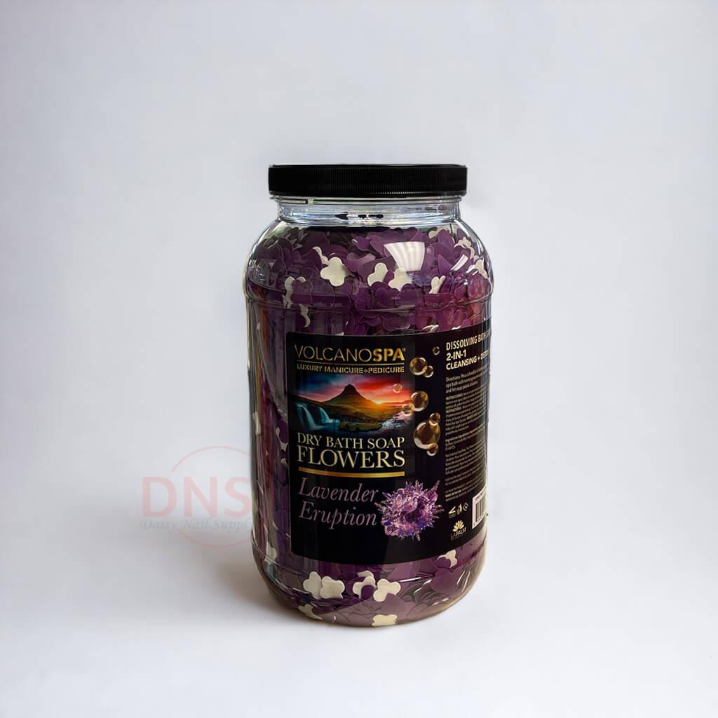 VolcanoSpa Dry Bath Soap Flowers - Lavender Eruption