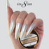 Cre8tion Chrome Nail Art Effect Powder 1g - White Pearl