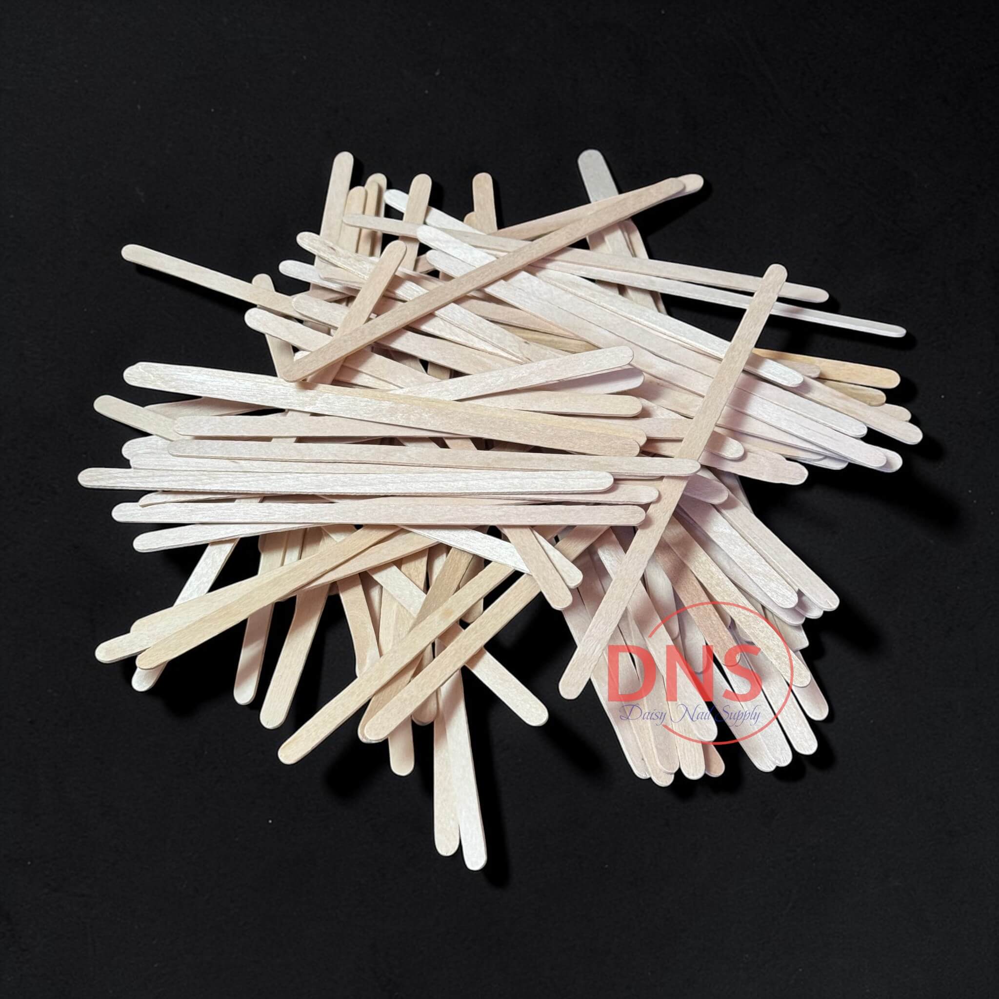 Petite Wax Applicator for Eyebrow Wood Stick WA101-P (1 bag 100 pcs)
