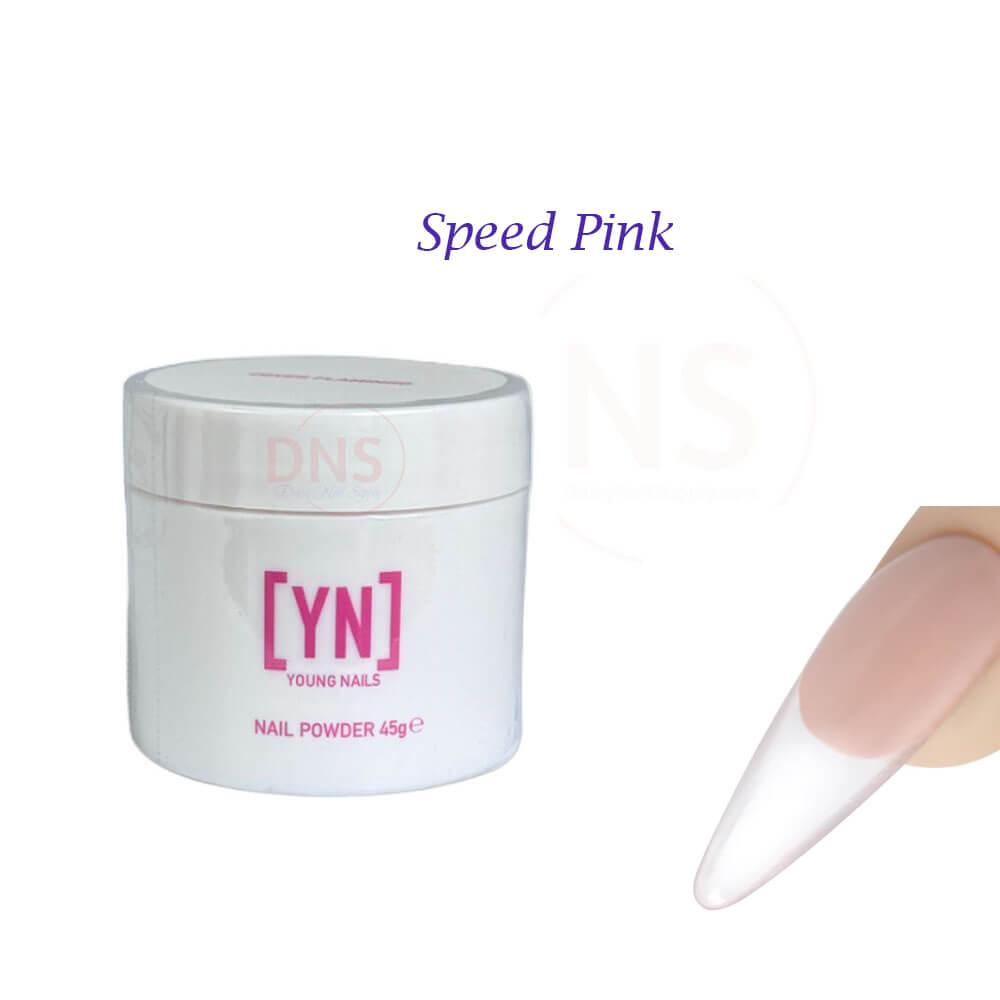 Young Nails Acrylic Powder 45g - Speed Pink