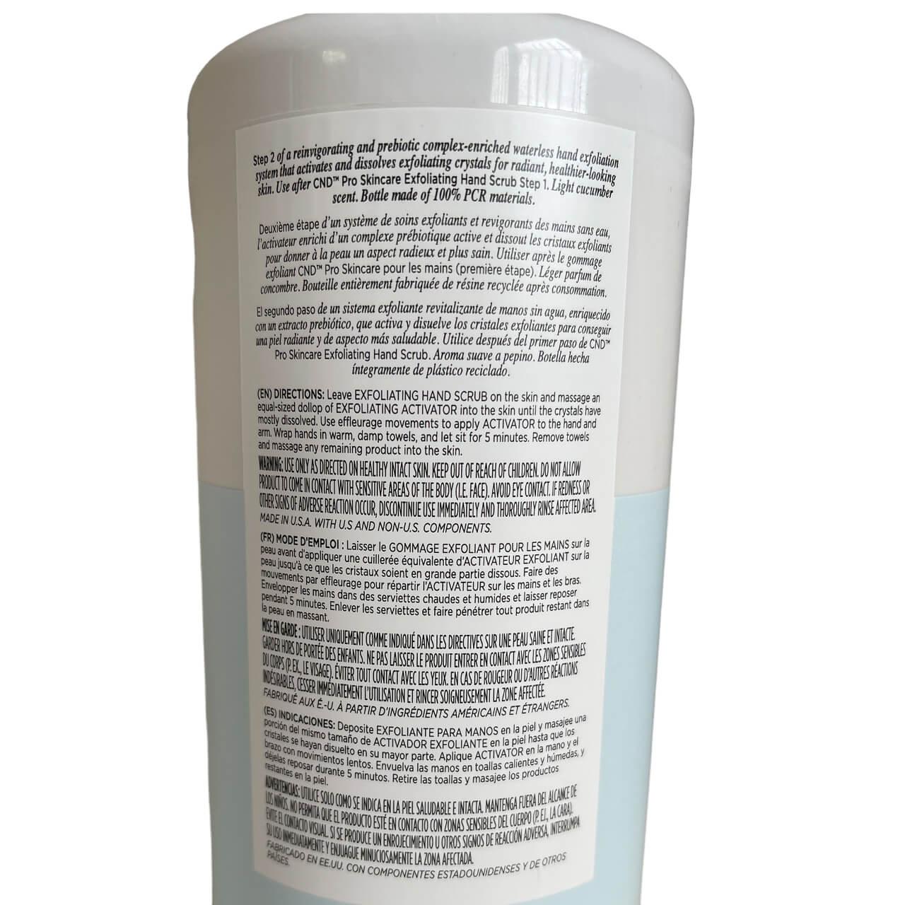 CND Pro Skincare Exfoliating Activator (For Hands) 32 Oz