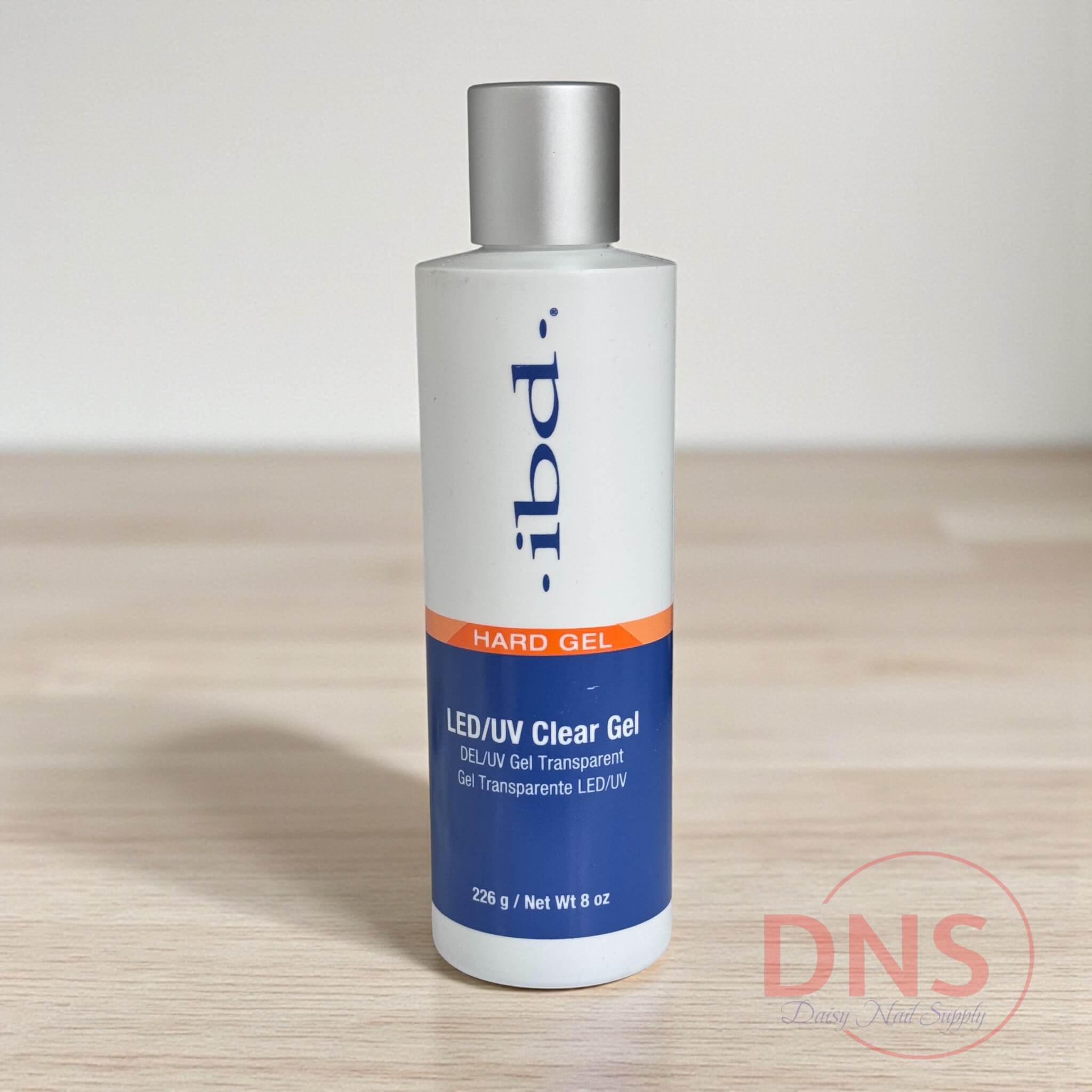 IBD Hard Gel LED/UV Clear Gel Transparent 8 oz