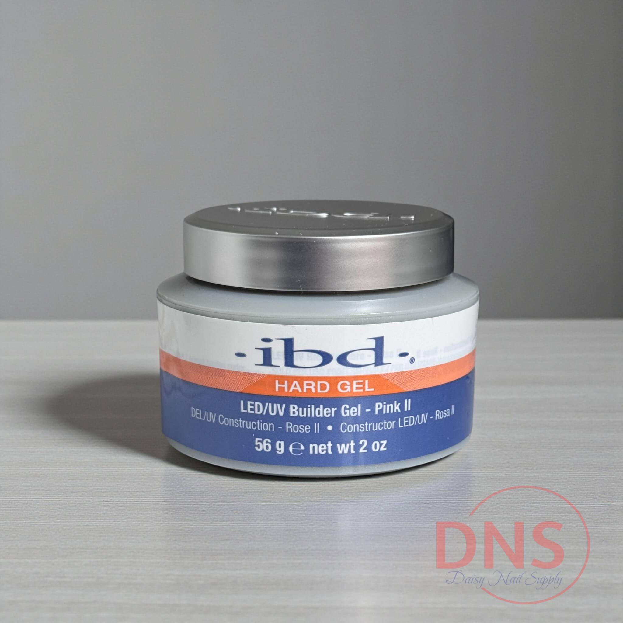 ibd Hard Gel LED/UV Builder Gel 2 oz - PINK II