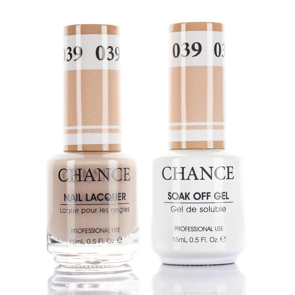 Chance Duo Gel & Matching Lacquer 0.5oz - Set of 5 colors (205 - 038 - 039 - 219 - 041)