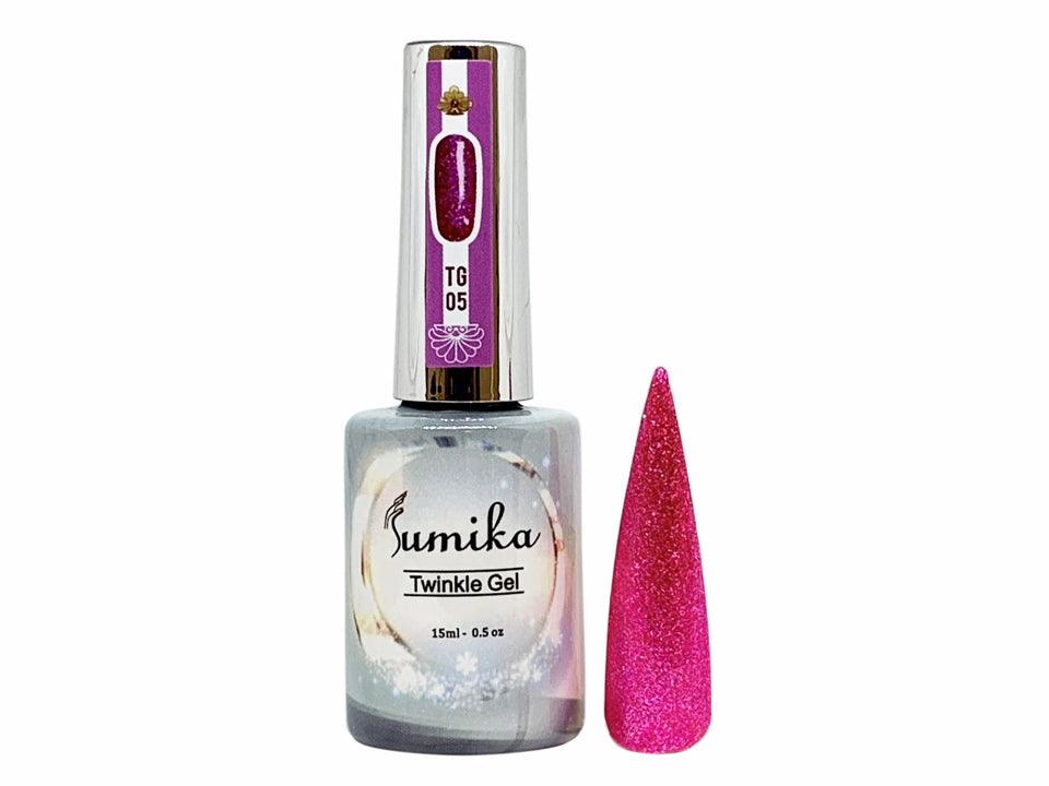 Sumika Soak off Gel UV/LED 0.5 Oz - Twinkle Gel TG05