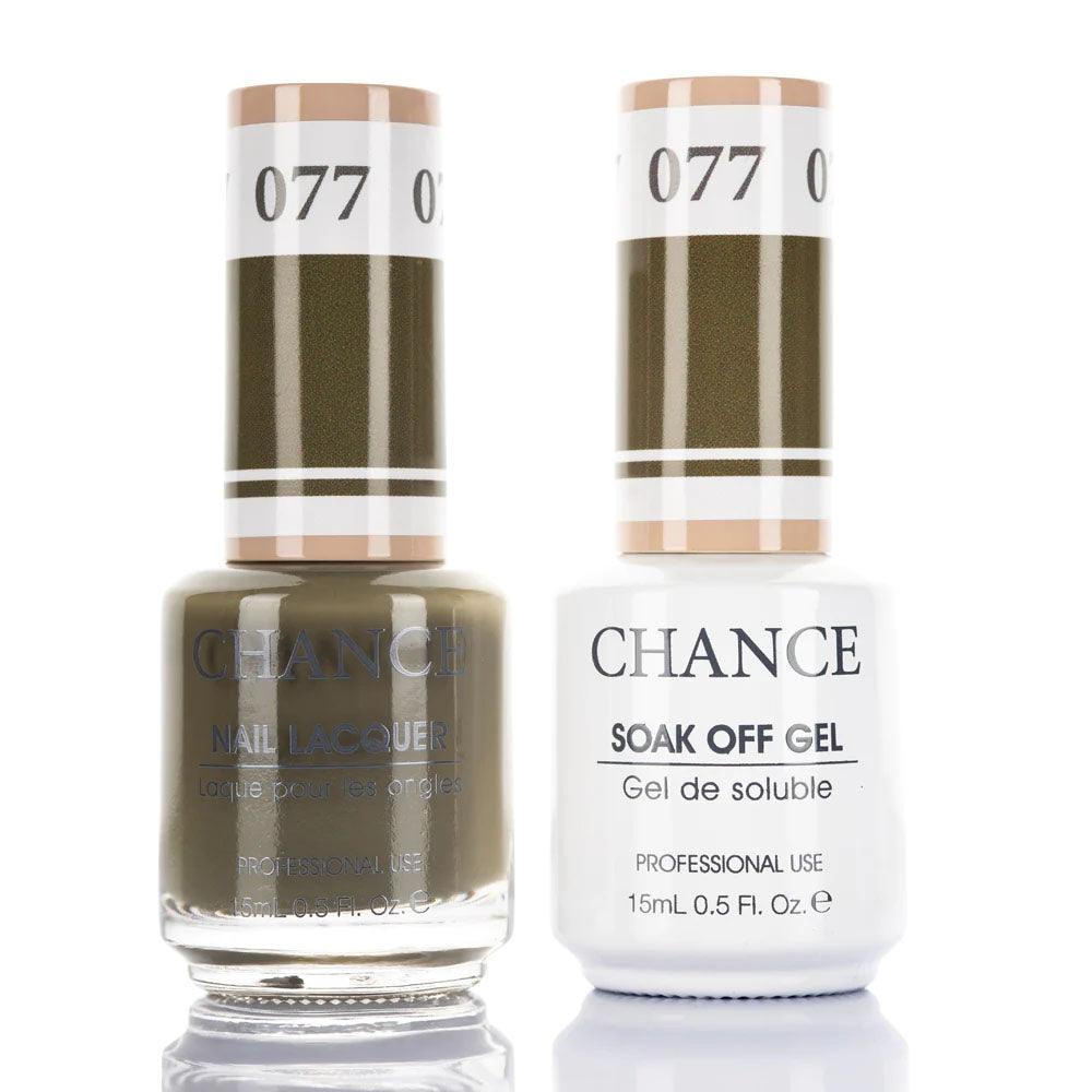 Chance Duo Gel & Matching Lacquer 0.5oz - Set of 5 colors (302 - 320 - 030 - 099 - 077)