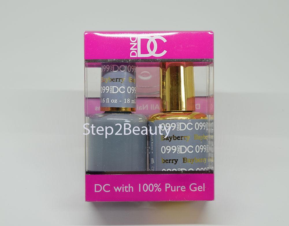DND DC - Gel Polish & Matching Nail Lacquer Set - #099 BAYBERRY