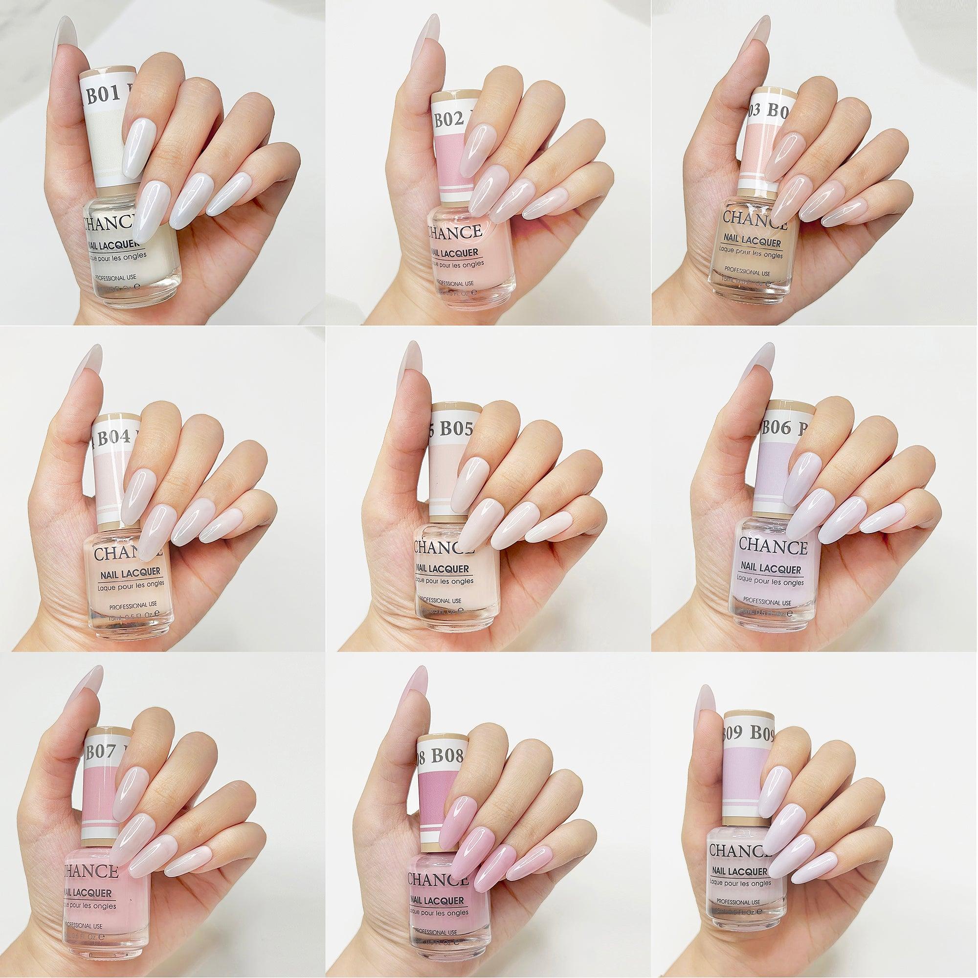 Chance DUO Gel & Lacquer Matching  Full Set 36 Colors (B01-->B36)