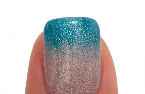 Lechat Nail Lacquer (Color Change) - DWML14 Glistening Waterfall