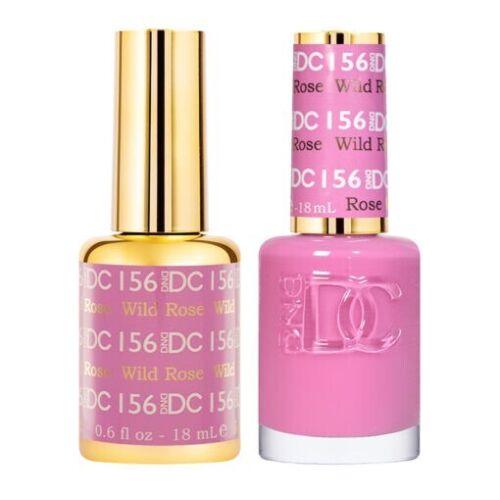 DND DC - Gel Polish & Matching Nail Lacquer Set - #156 Wild Rose