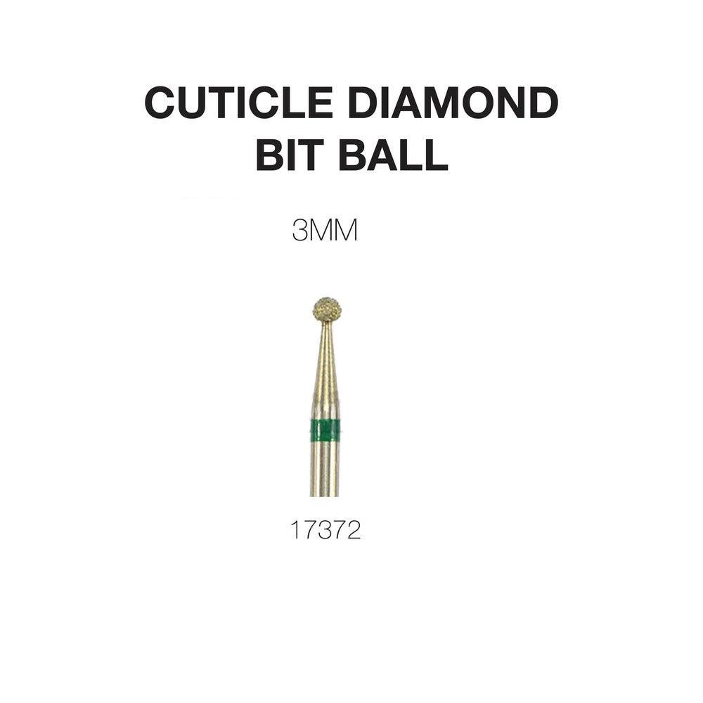 Drill Carbide Bit 3/32'' Shank  | Cre8tion 17372 - Cuticle Bit Ball