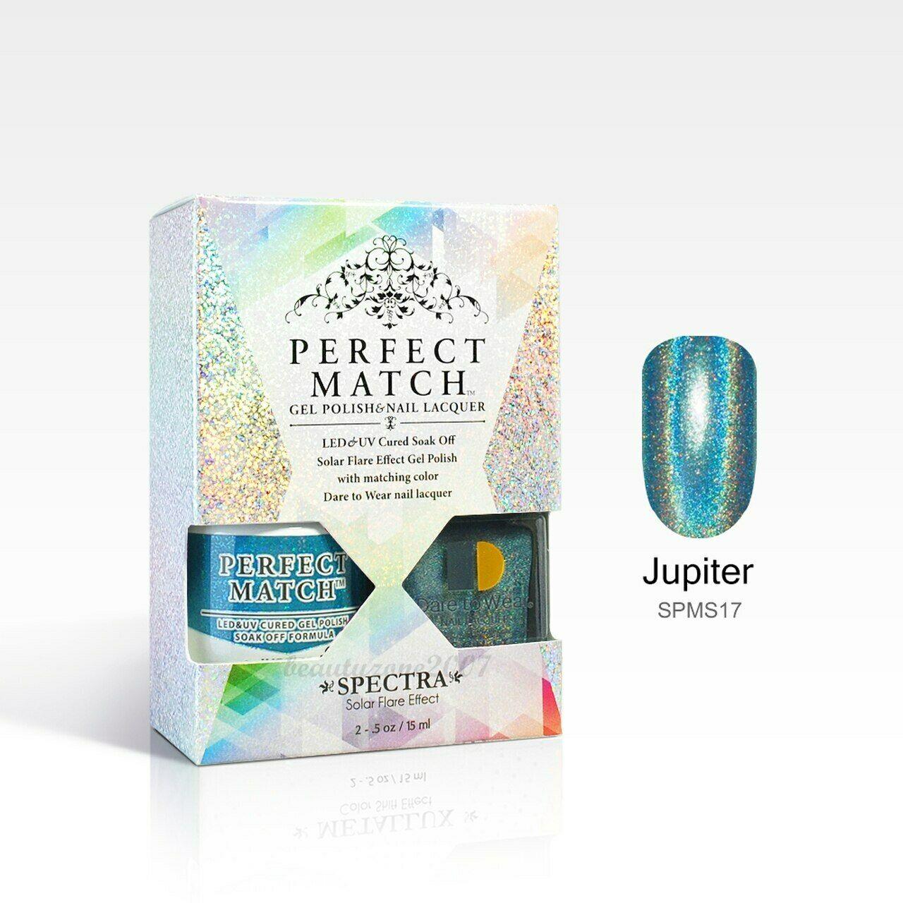 LeChat Perfect Match Gel + Nail Lacquer Spectra #SPMS17 Jupiter