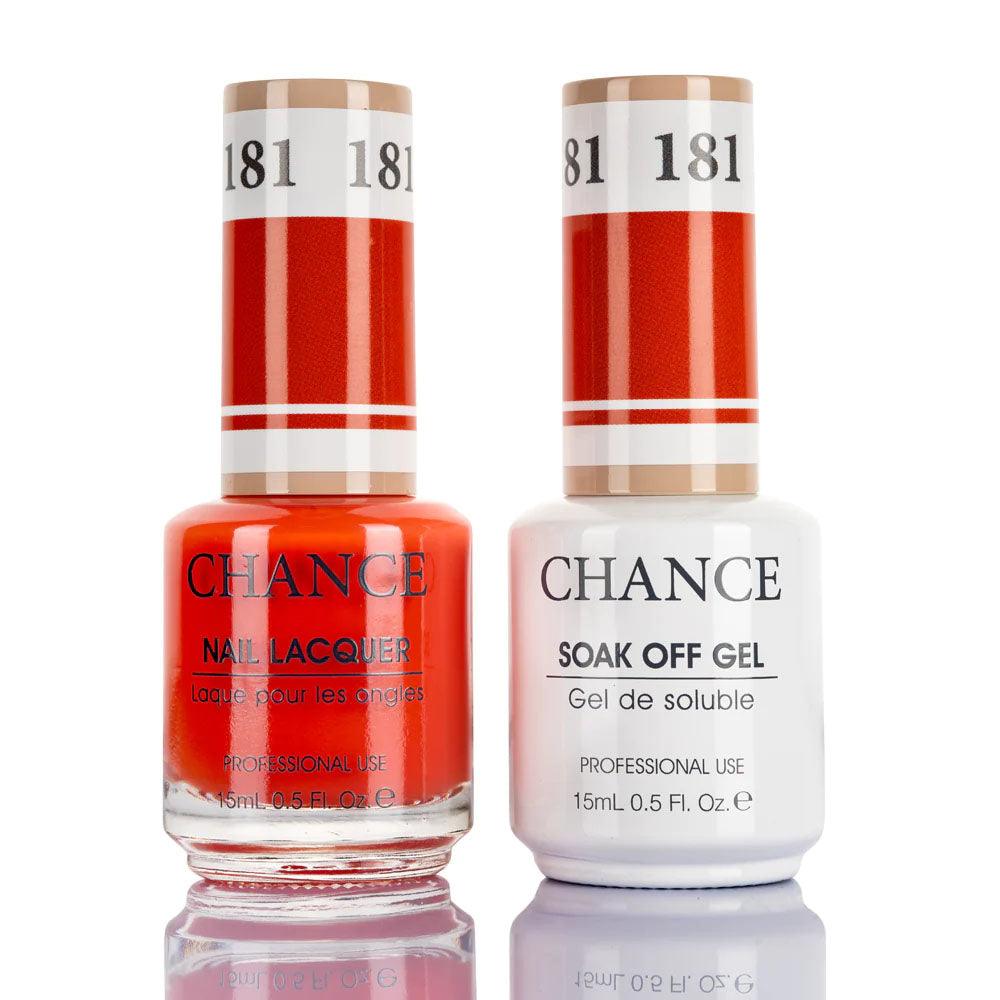 Chance Duo Gel & Matching Lacquer 0.5oz - Set of 5 colors (181 - 191 - 195 - 185 -182)