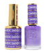 DND DC - Gel Polish & Matching Nail Lacquer Set - #260 ELECTRIC PURPLE