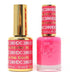 DND DC - Gel Polish & Matching Nail Lacquer Set - #280 ECHO PINK