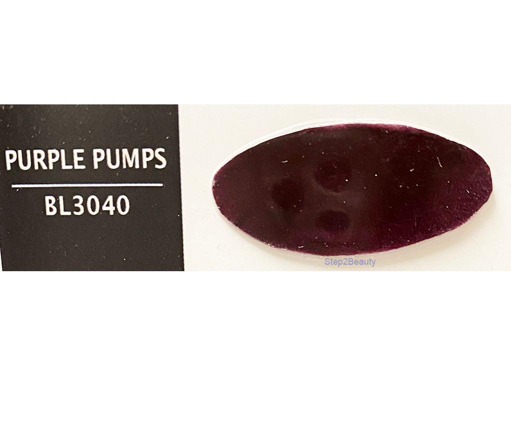 Glam and Glits BLEND Ombre Acrylic Marble Nail Powder 2 oz - BL3040 PURPLE PUMPS