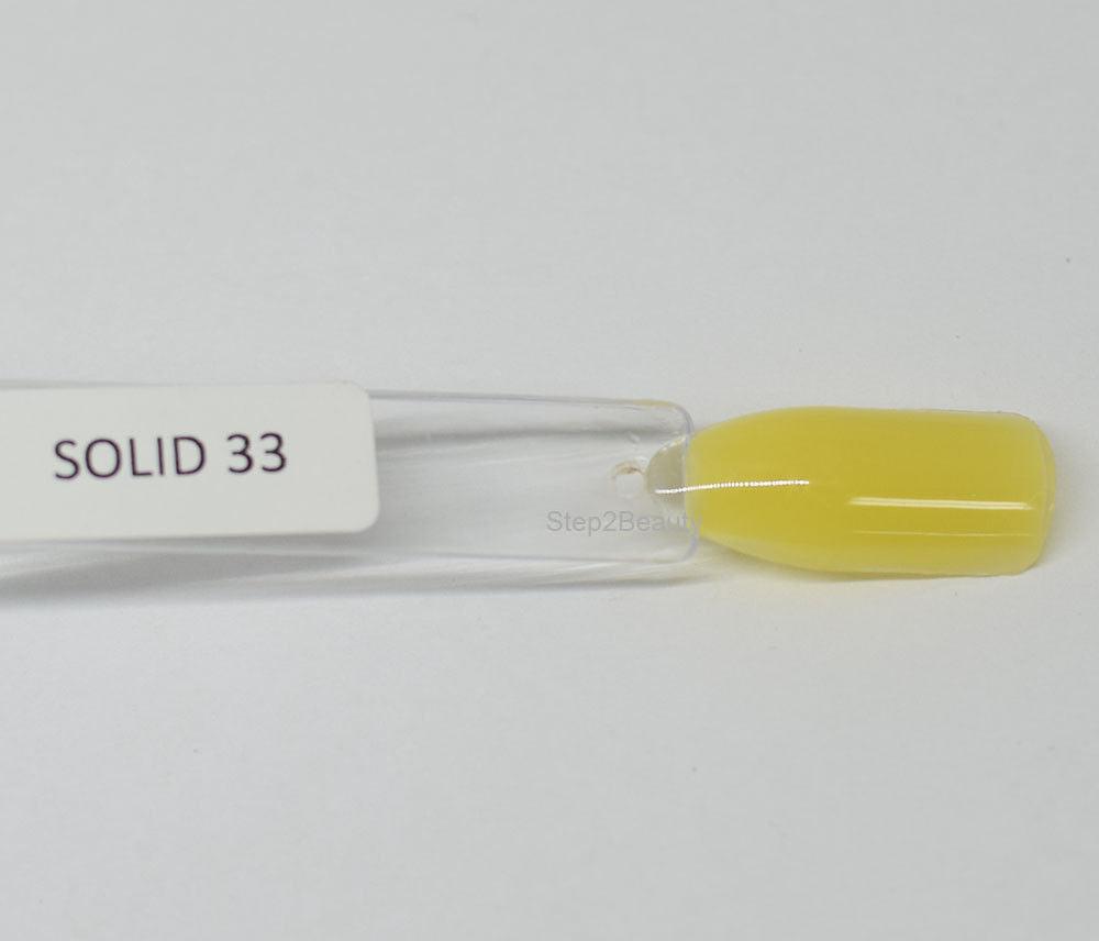 Chisel Nail Art 2 in 1 Acrylic/Dipping Powder 2 oz - Solid #33