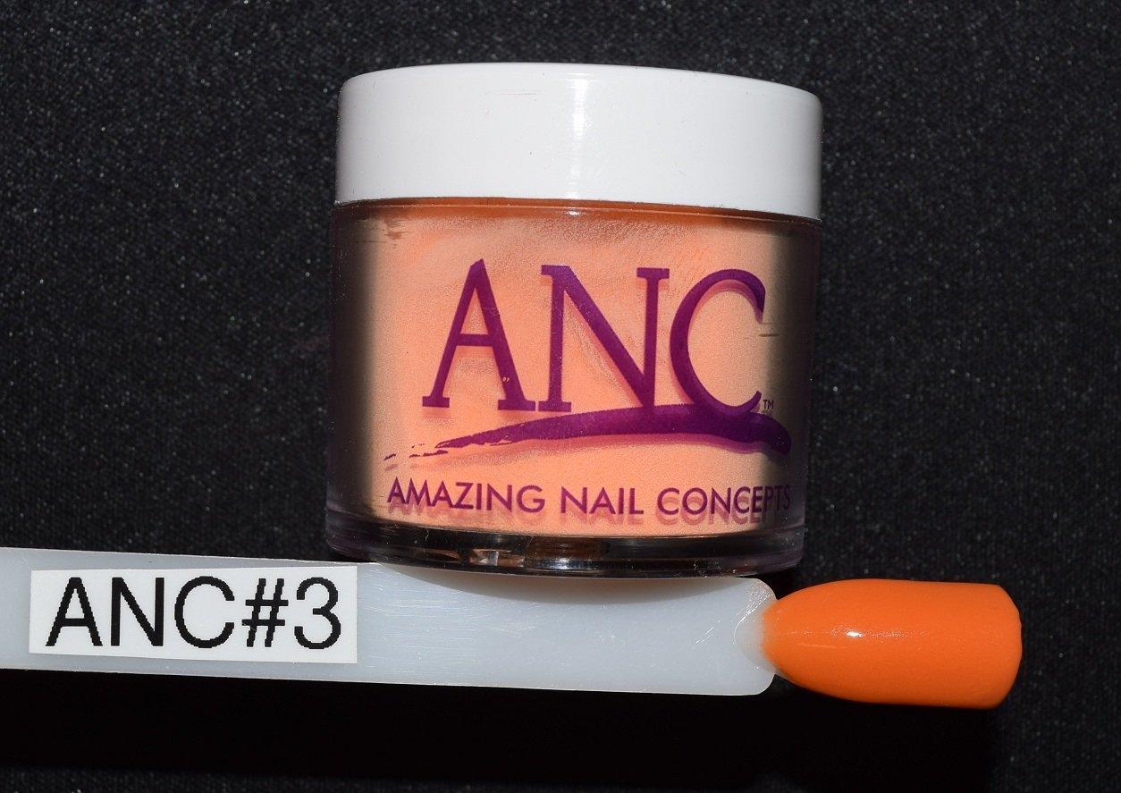 ANC Dip Powder - Black Glitter 1oz. #102 - TDI, Inc