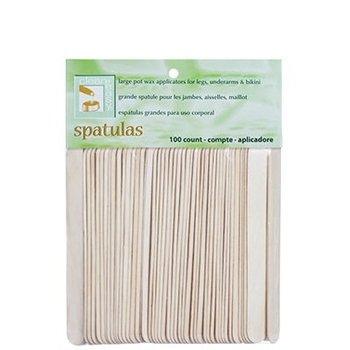 Clean+Easy Petite pot wax Applicators for eyebrows 100 count #41102