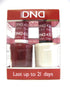 DND - Soak Off Gel Polish & Matching Nail Lacquer Set - #432 Dark Scarlet