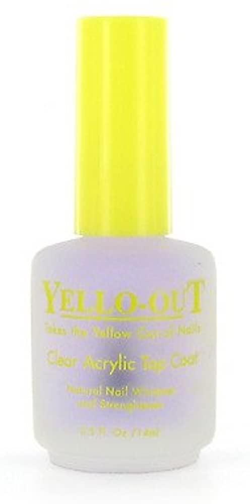 Yellow Out Air Dry Top Coat 0.5 OZ