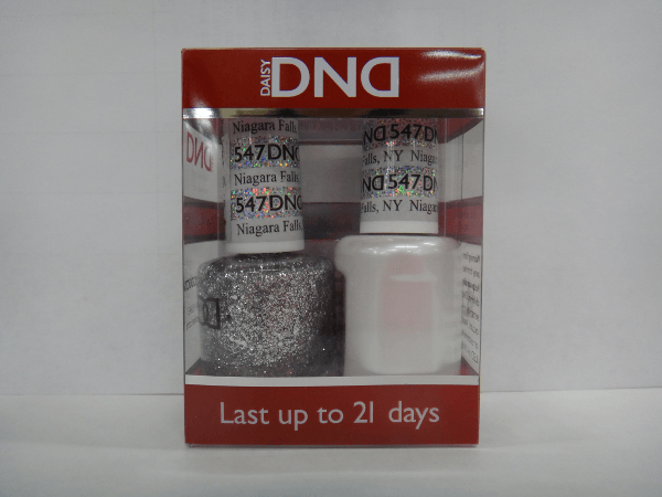 DND - Soak Off Gel Polish & Matching Nail Lacquer Set - #547 NIAGARA FALLS, NY