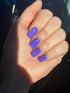 DND Duo Gel Polish & Matching Nail Lacquer #737 Crushed Grape