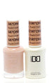 DND - Soak Off Gel Polish & Matching Nail Lacquer Set - #587 Peach Cream