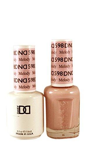DND - Soak Off Gel Polish & Matching Nail Lacquer Set - #598 Melody