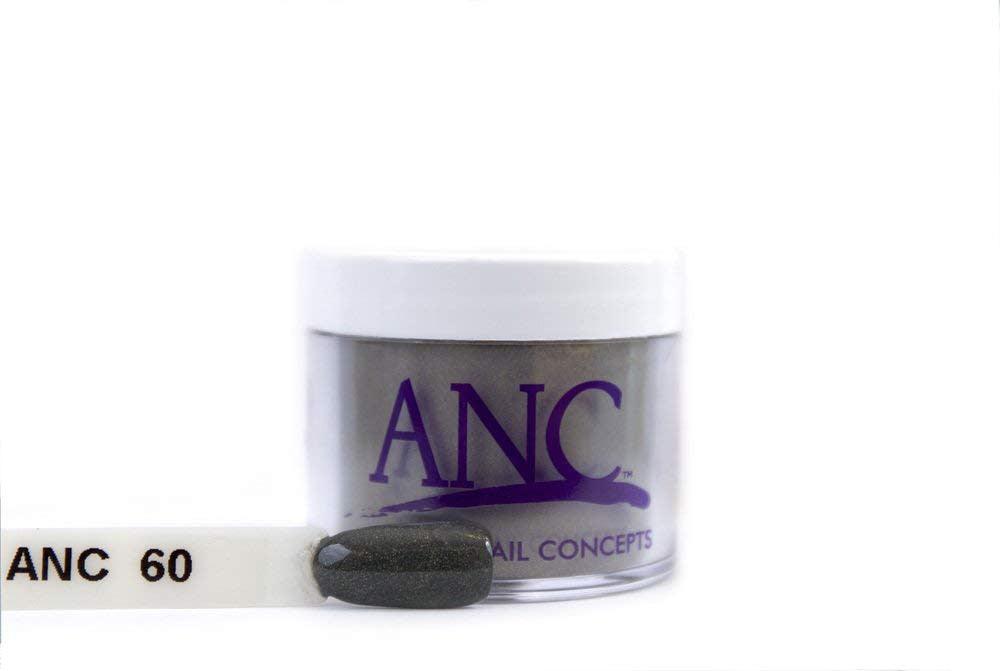 ANC Dip Powder 1 oz - #60 Metallic Black