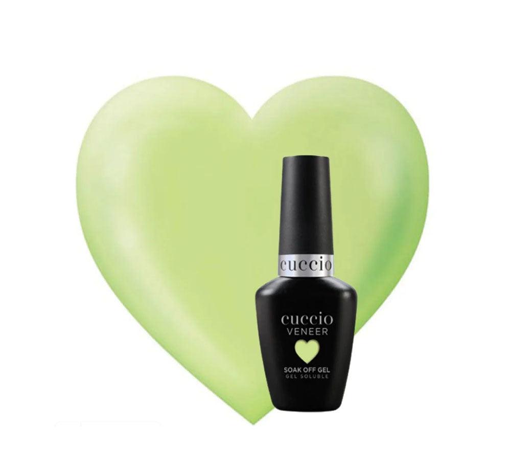 Cuccio Soak off Gel + Matching Nail Lacquer #6103 In the Key of Lime